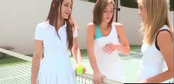  Horny Lesbo Girls (Dani Daniels & Malena Morgan & Lia Lor) Play And Make Love video-14